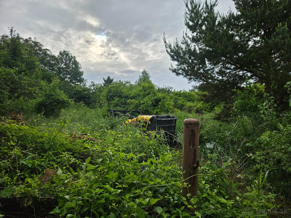 Čistenie pozemkov od naletovych drevín lesná fréza - 5