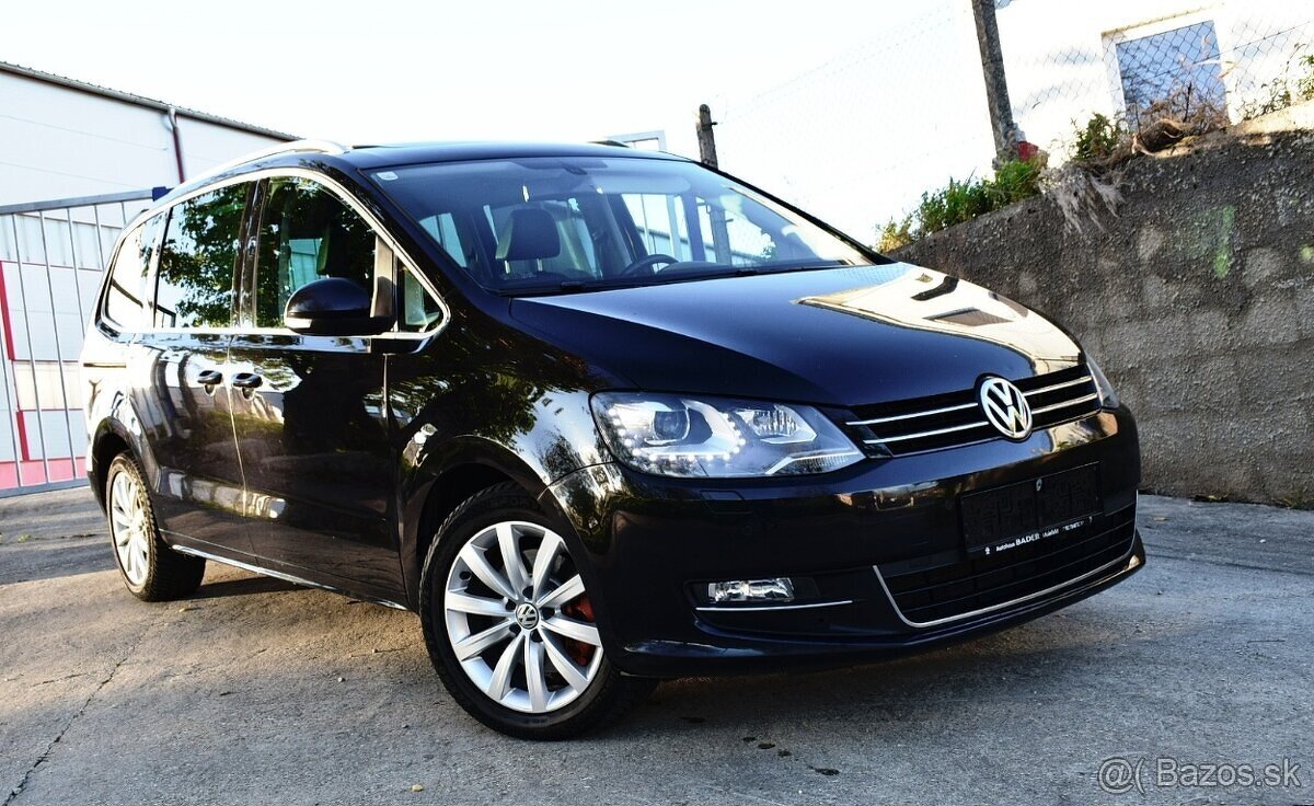 V0LKSWAGEN Sharan Highline 2.0Tdi DSG, 7-miestny - 5