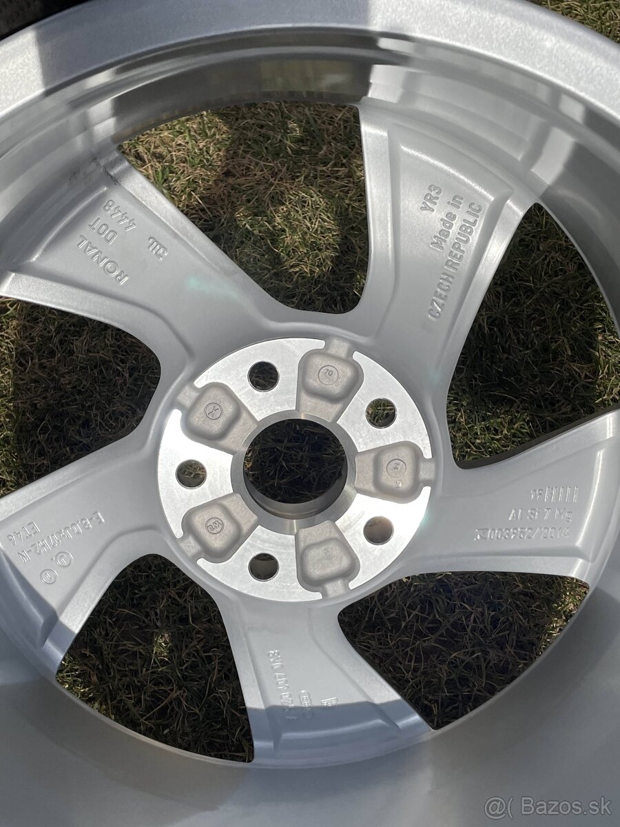 Orig. Alu disky. Audi 5x112 8jx17 ET46 skoda VW Audi SEAT - 5