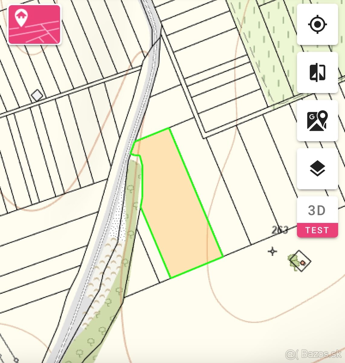 Na predaj krásny slnečný pozemok s výhľadom- Nemšová,5988 m2 - 5