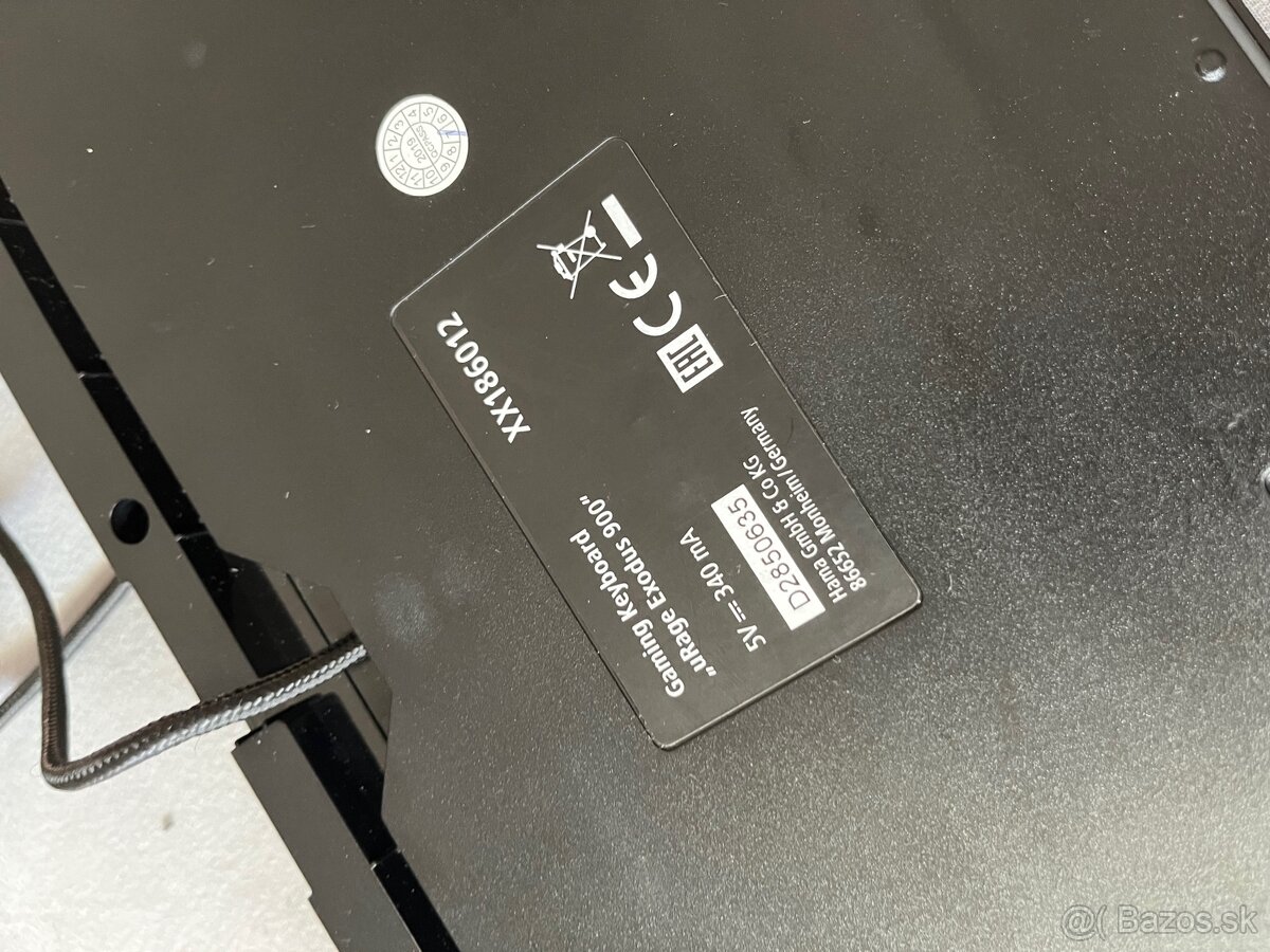 Herná klávesnica Hama uRage Exodus 900 - 5