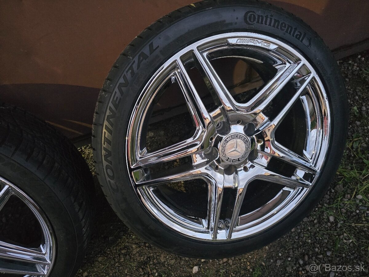 5x112 r18 amg chrome - 5