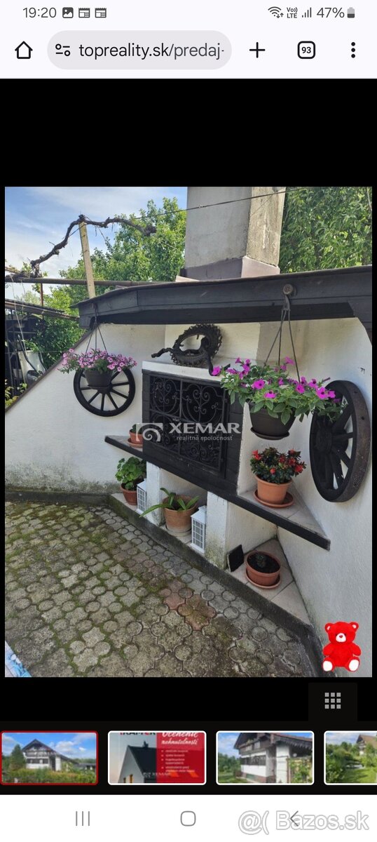 Predaj záhrady veĺkou chatou - 5