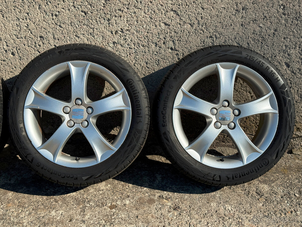 letné 215/45 R16 Continental EcoContact 6 - 5