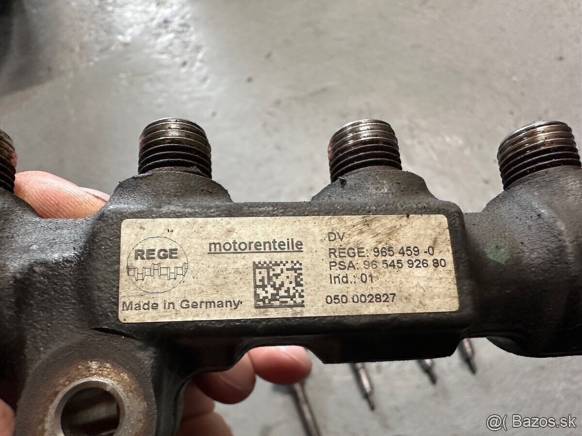 Vstřiky a Čerpadlo 1.6Hdi Berlingo Partner, C3, 207, 308 - 5