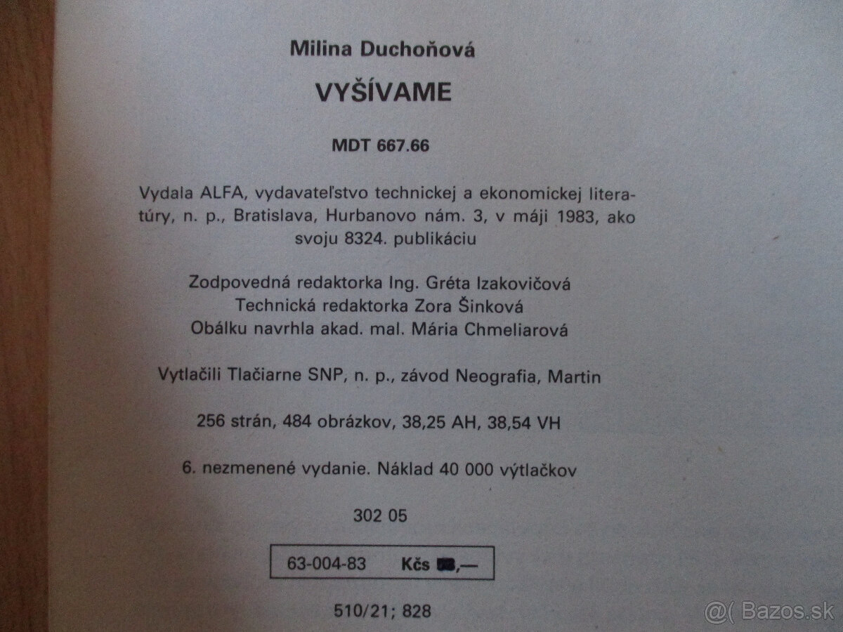 Milina Duchoňová: Vyšívame - 5