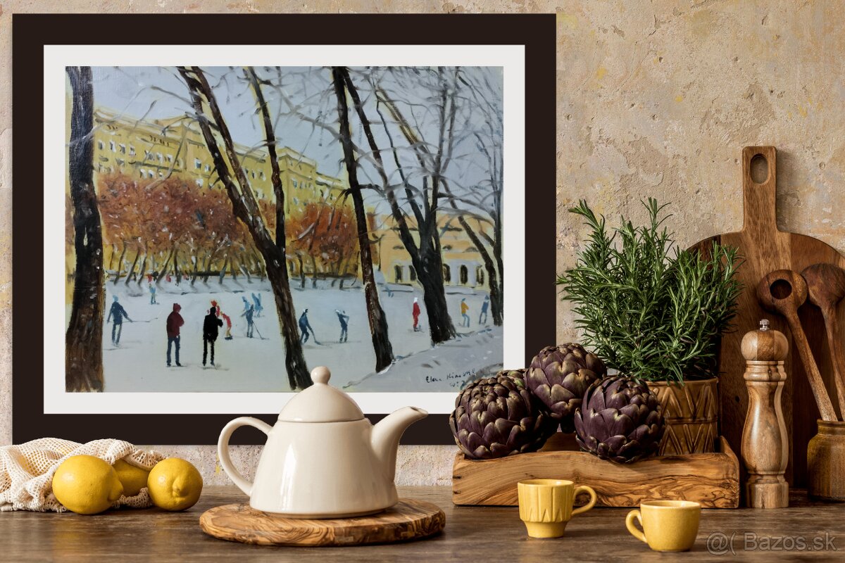 Olejomaľby,kombinované techniky - Elena Petrova Kinovar II - 5