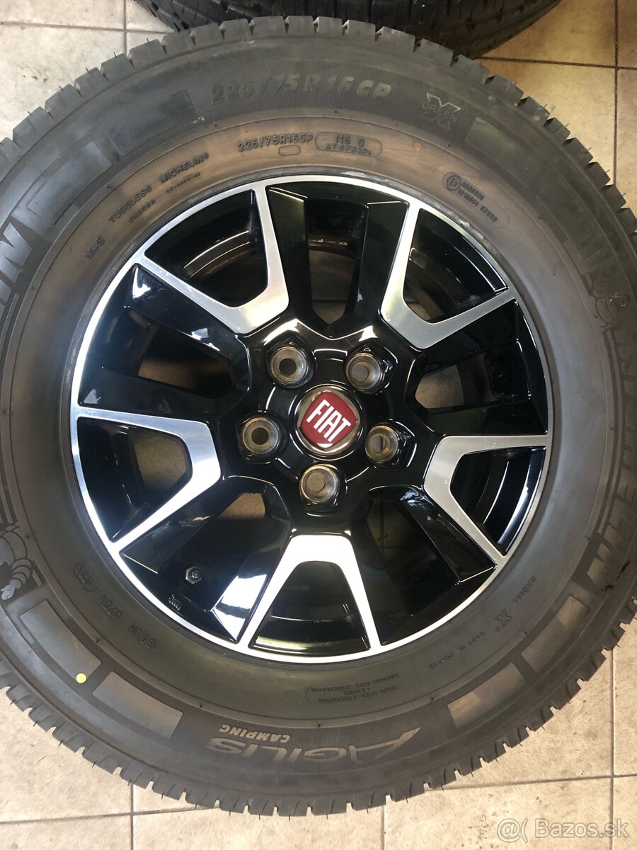 Fiat Ducato alu 16" 5x118 Michelin Agilis Camping celoroční - 5