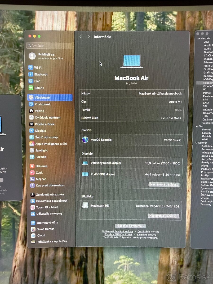 Apple MacBook Air 13" M1 (2020) - funkčný s ext. monitorom - 5