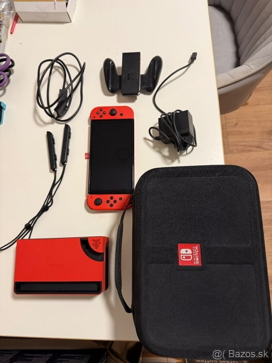predám nintendo switch OLED v edicii Mario - 5