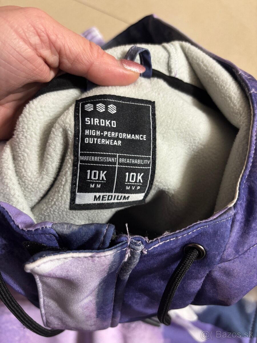 Snowboardova bunda damska znacka Siroko - 5
