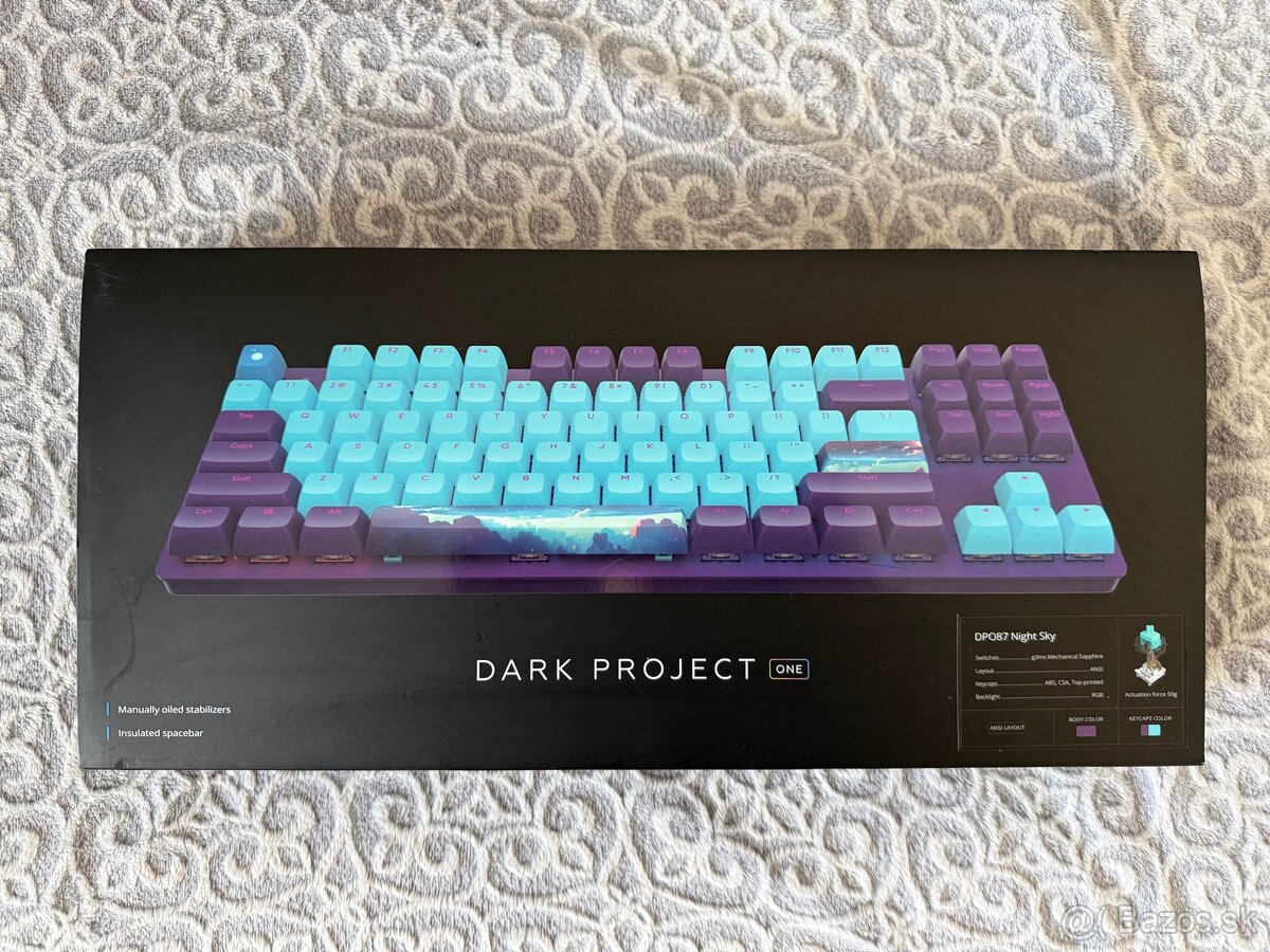 Herná klávesnica Dark Project One 87 Night Sky - 5