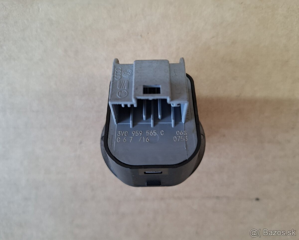 ovládanie zrkadla Superb 3, Octavia 3 - 5