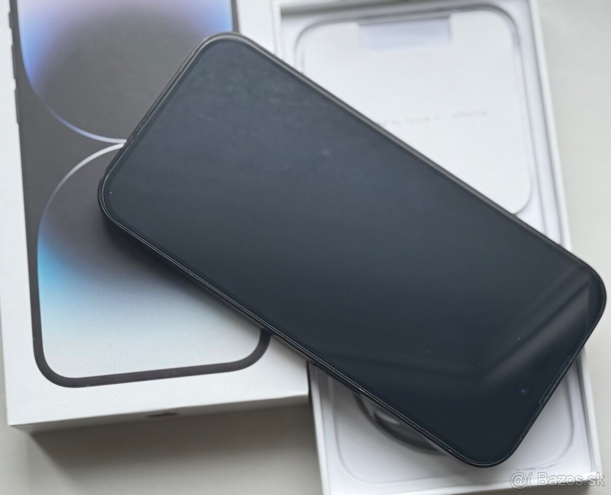 iPhone 14 Pro Max Space Black BATERIE 100% TOP - 5