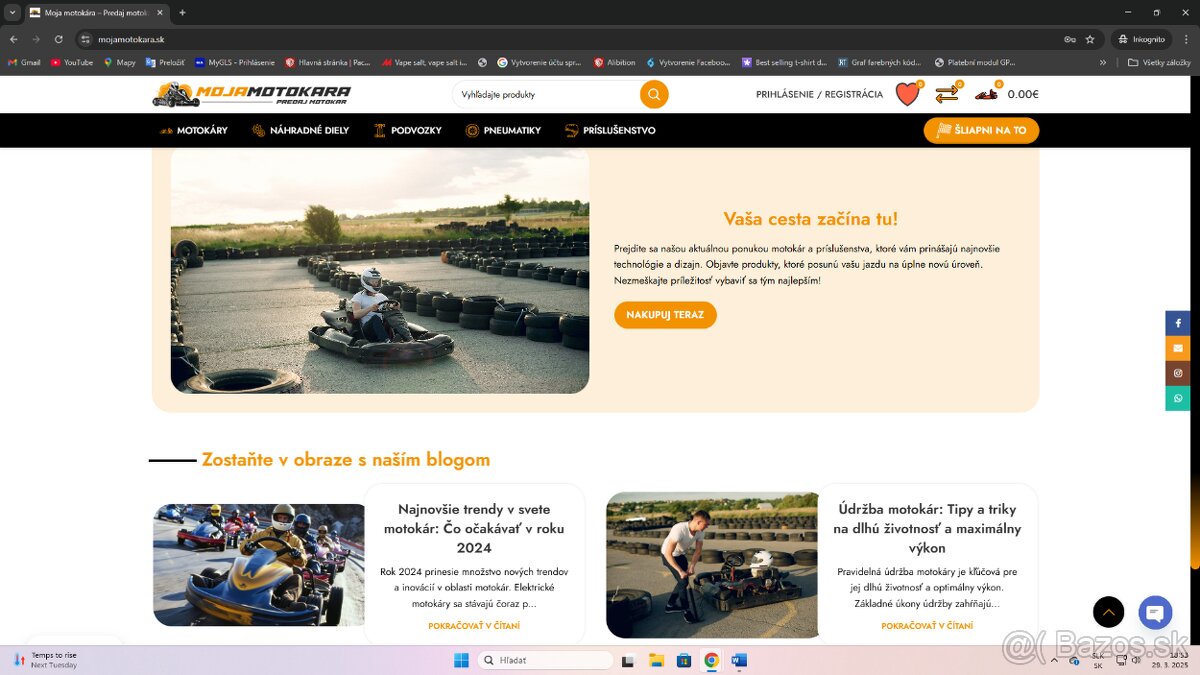 Predám hotový e-shop Mojamotokara.sk - 5