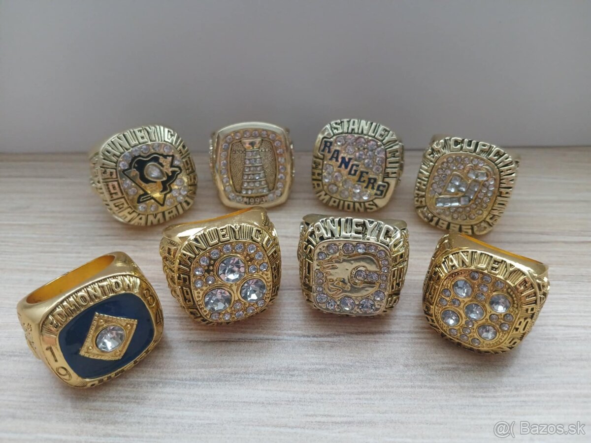 NHL hokejové Stanley cup prsteny - 5