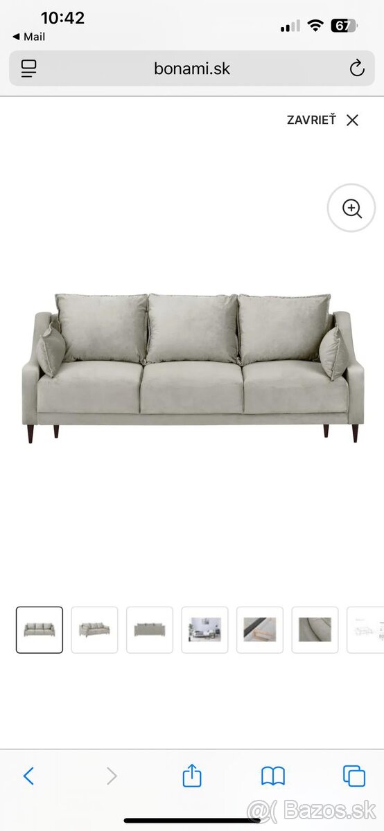 Rozkladacia sedačka na predaj - 5