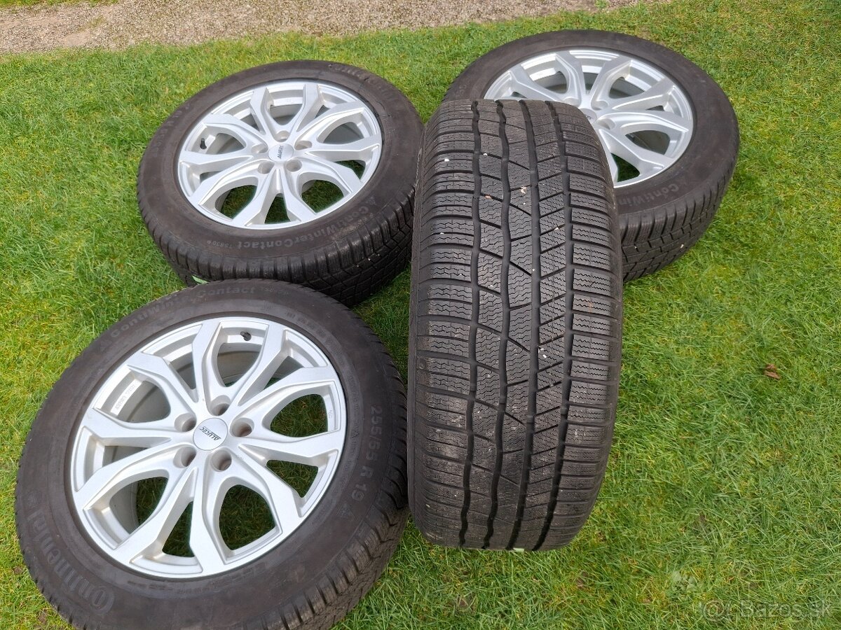19" ALU 5x112 na AUDI Q7 + zimné 255/55 r19 Conti 8mm - 5
