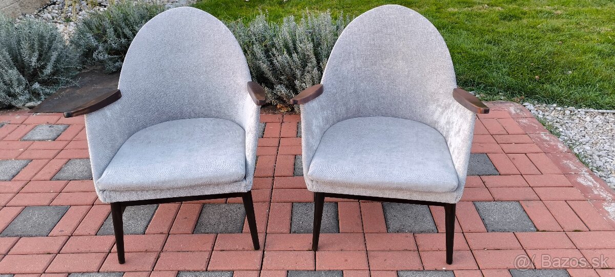 Retro kreslo škrupina - 5