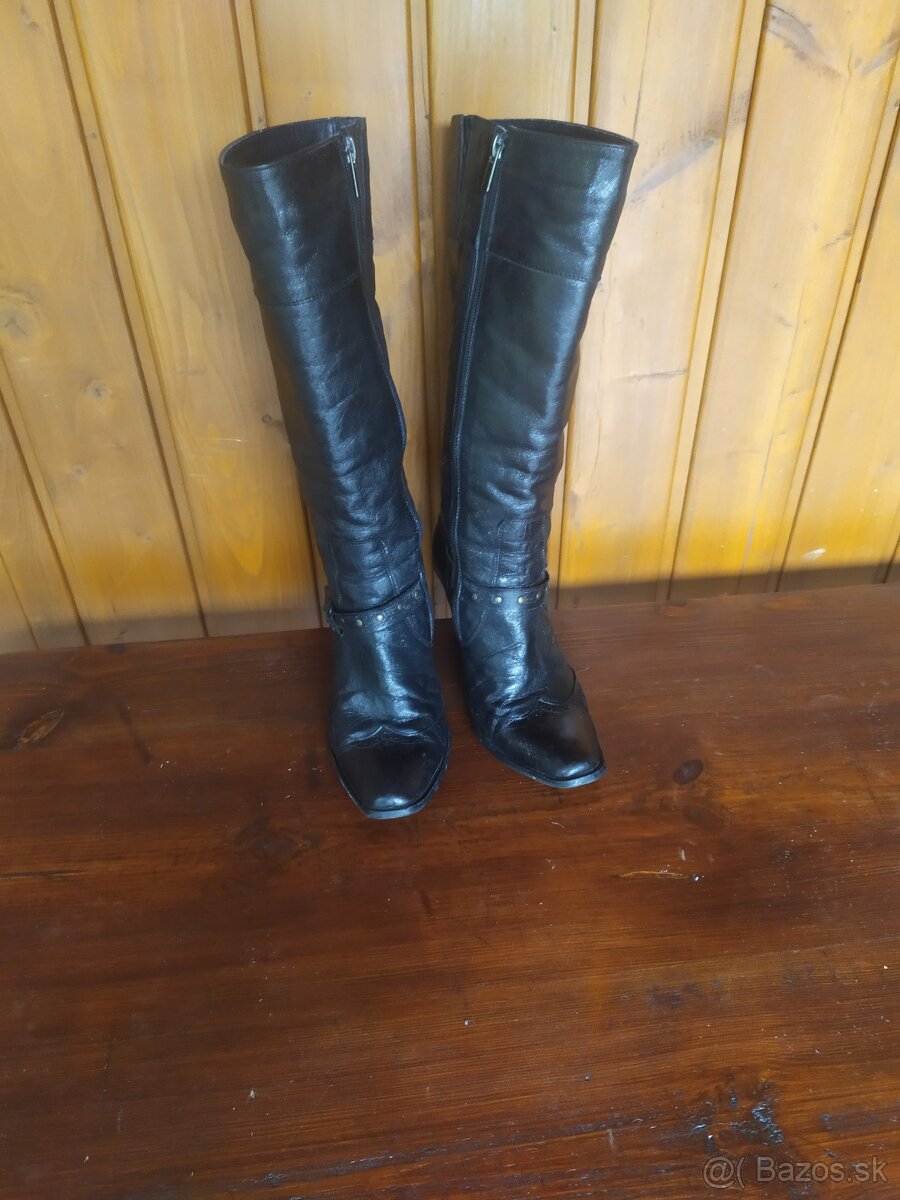 Kožené topánky a čižmy veľ. 38 - 5