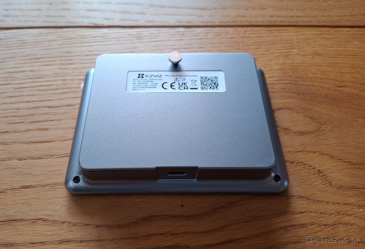 Bezdrôtový dverový hľadáčik s kamerou a WiFi - 5