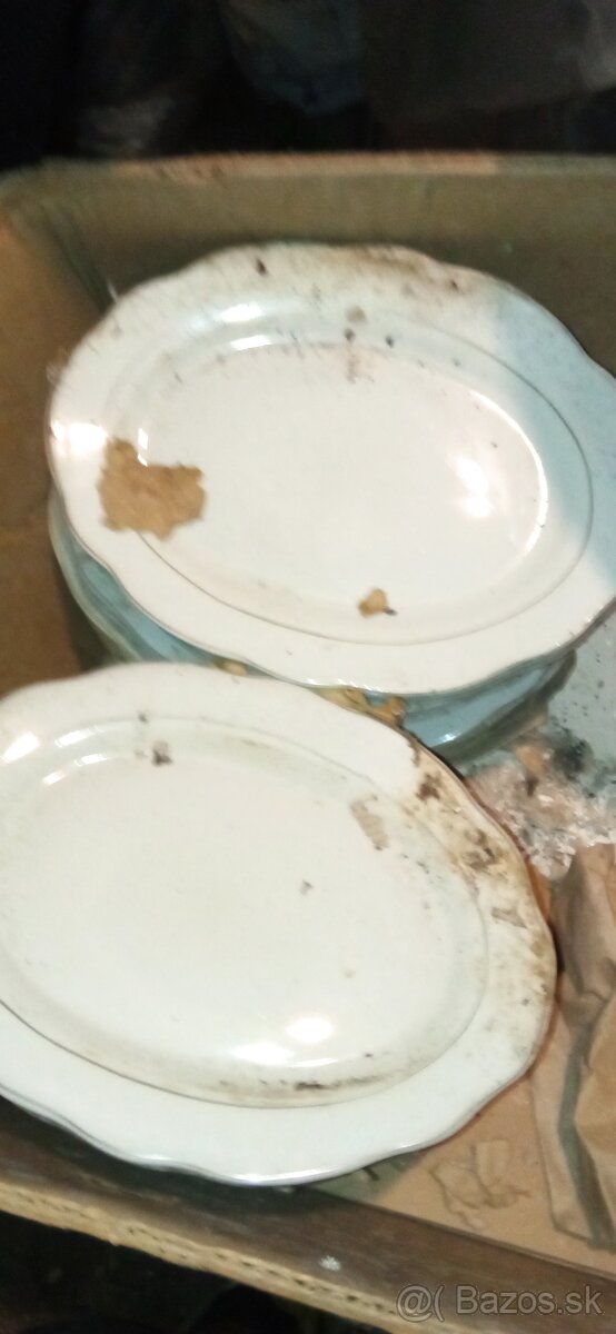 Predám biele taniere vhodné do reštaurácií ok.24cm - 5