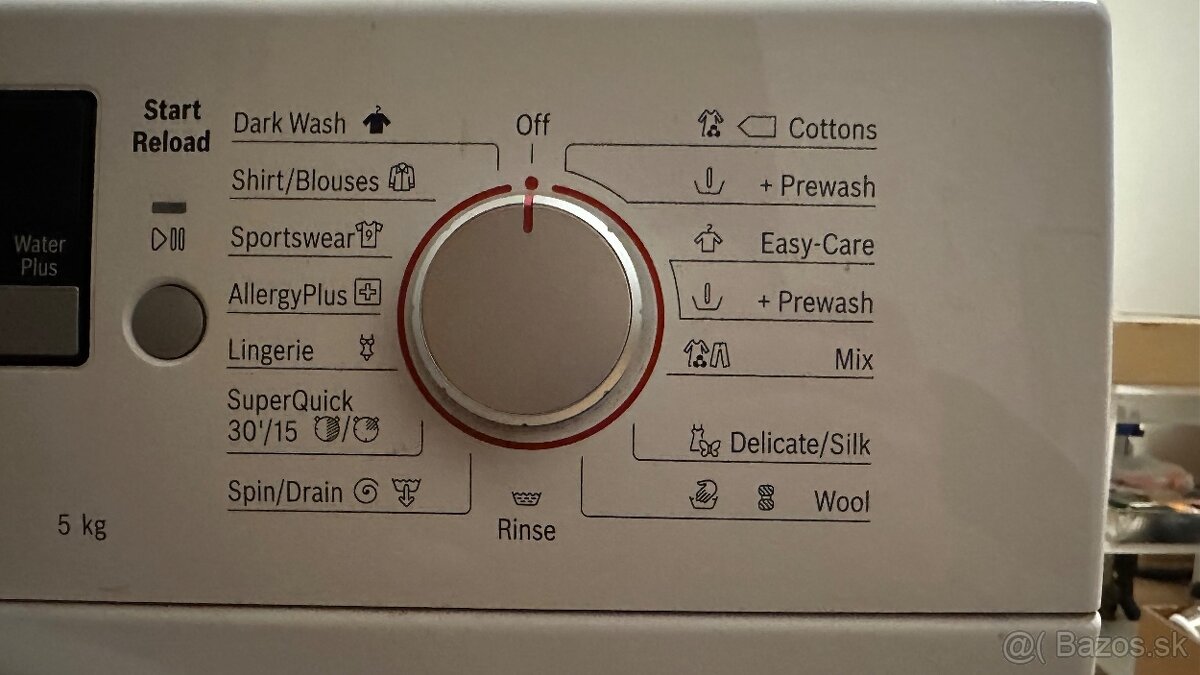 Úzka práčka Bosch WLG20260BY - 5