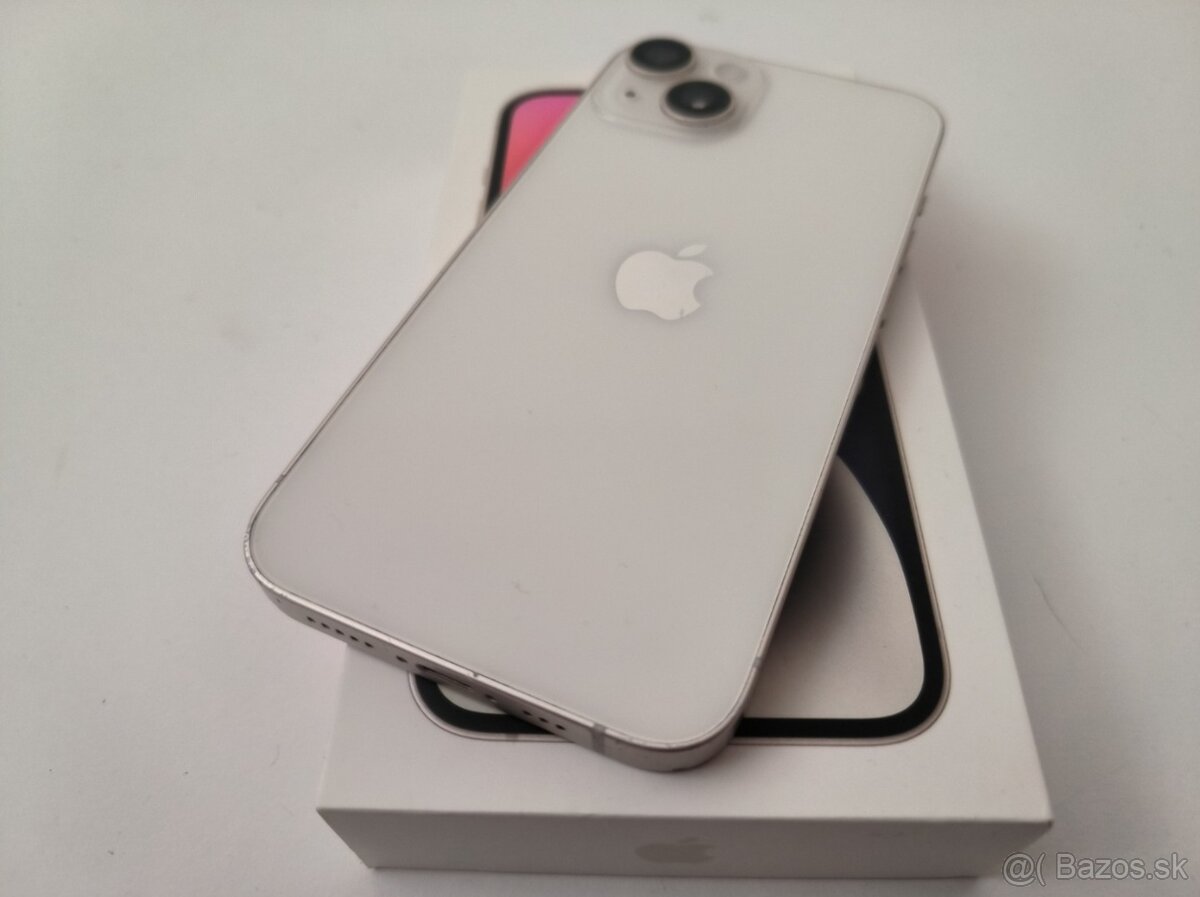 apple iphone 14 128gb Starlight / Batéria 100% - 5
