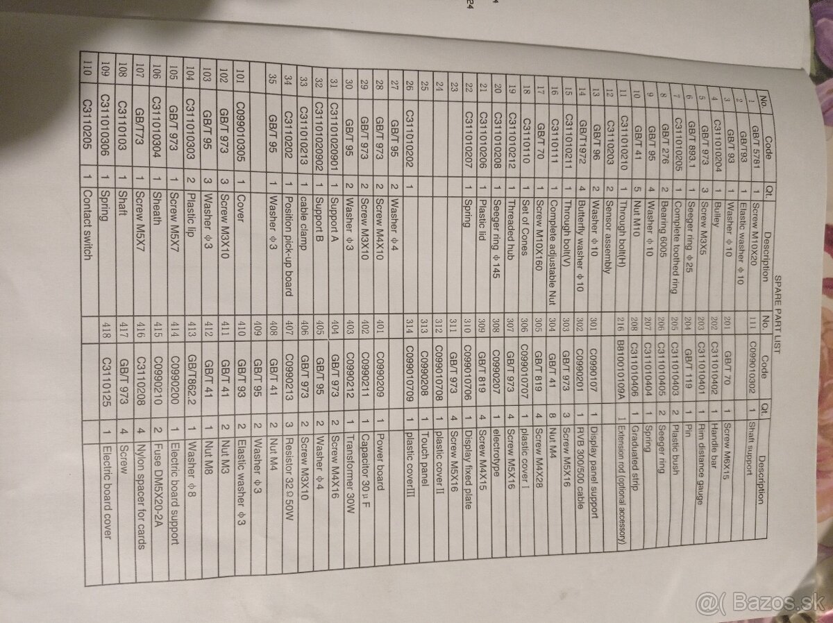 Vyvažovačka UNIMAX C99-01 - 5