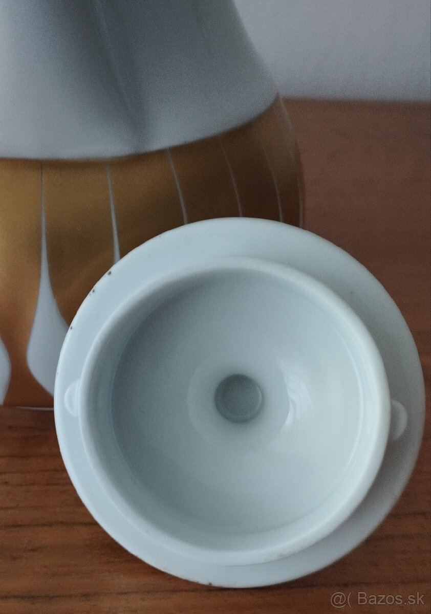 Porcelánová kávová kanvica - návrh T.Wirkkala - 5