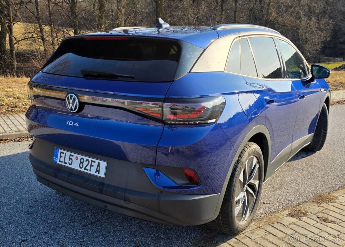 VW ID.4 PRO, IQ Lights, Tažné, Top stav, výbava, - 5