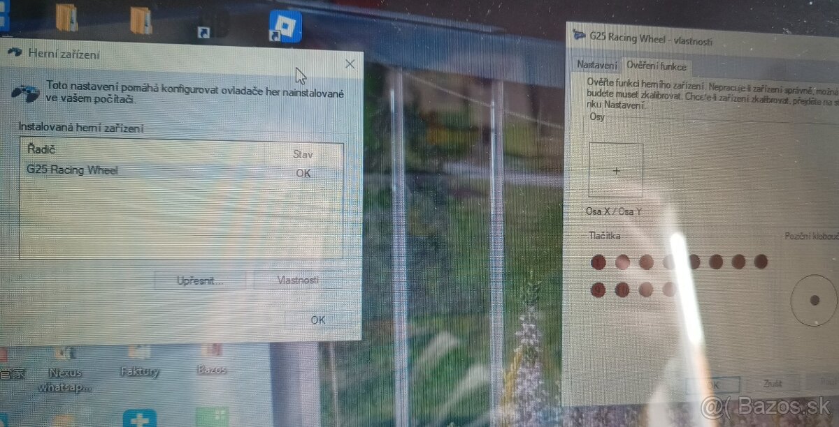 LOGITECH G25 Racing wheel + paka + pedale + Wheel stand pro - 5