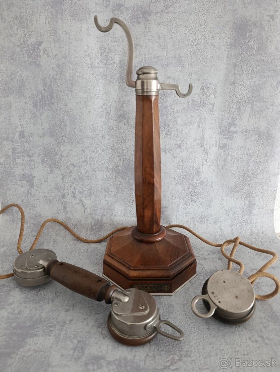 Nádherný originální francouzský telefon GRAMMONT - 5