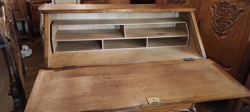 Starožitná komoda, sekretár - 5