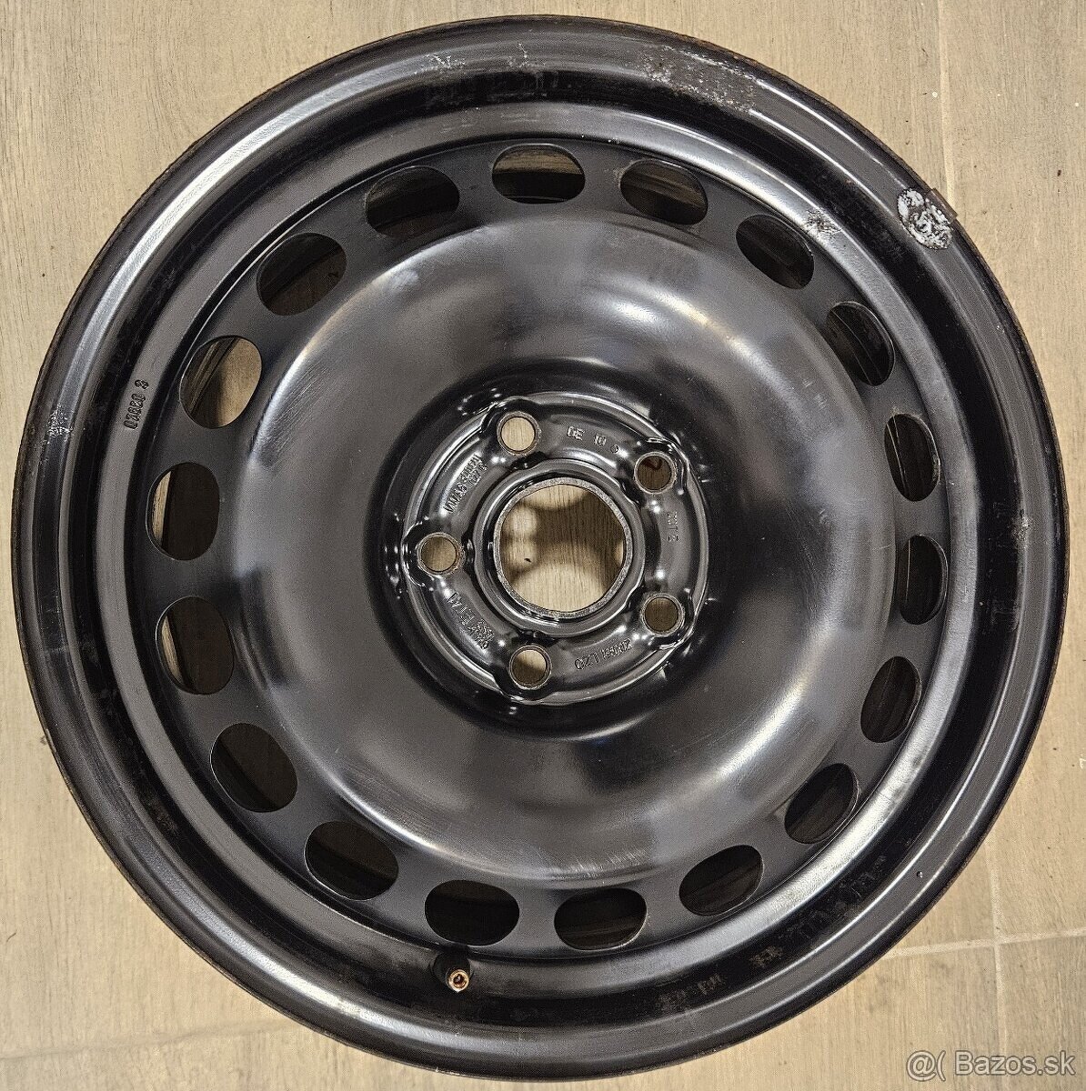 Originálne plechové disky VW - 5x112 r16 - 5
