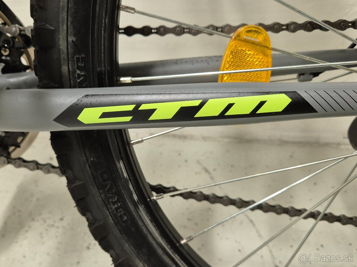 Detský bicykel CTM WILLY 2.0 MATNÁ ŠEDÁ/ŽLTÁ - 5