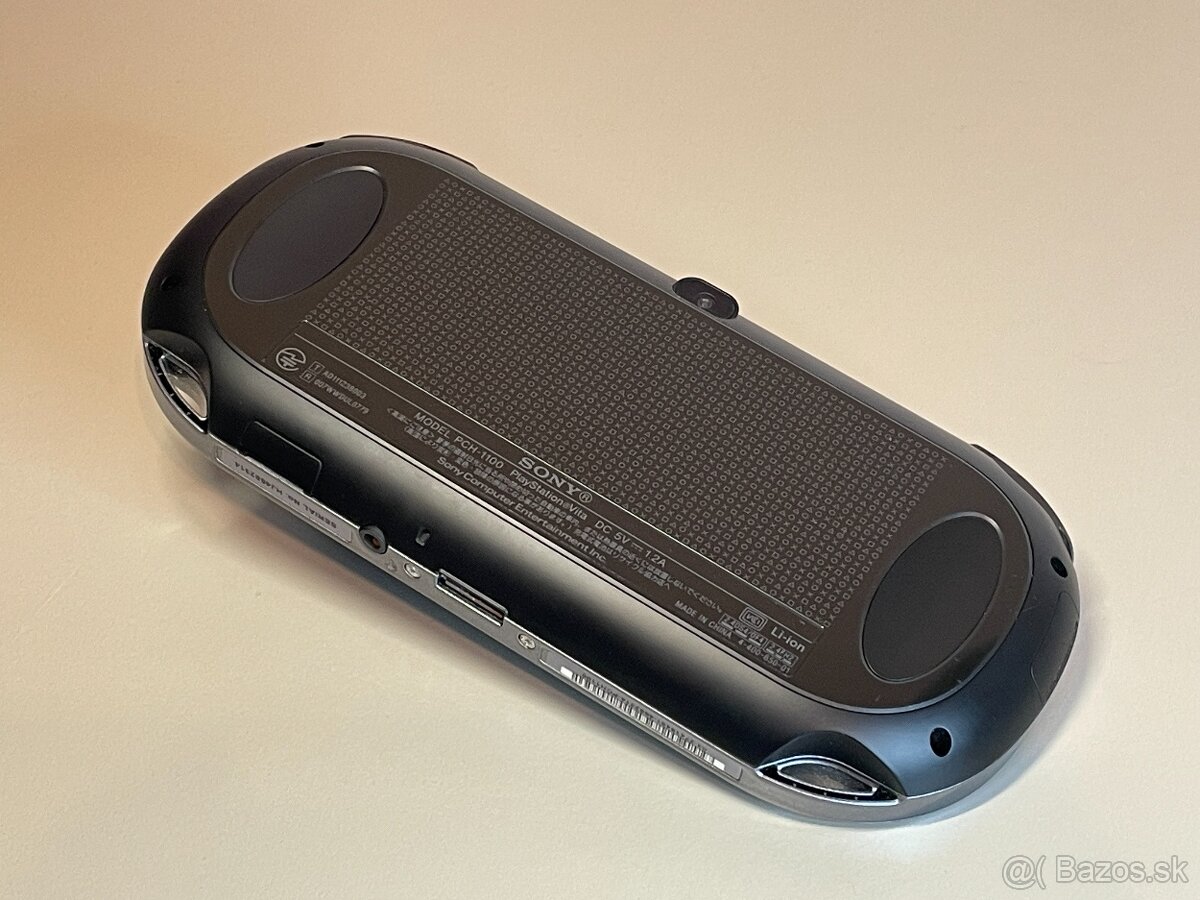 PS Vita Crystal Black OLED 256 GB 5000 hier -komplet balenie - 5