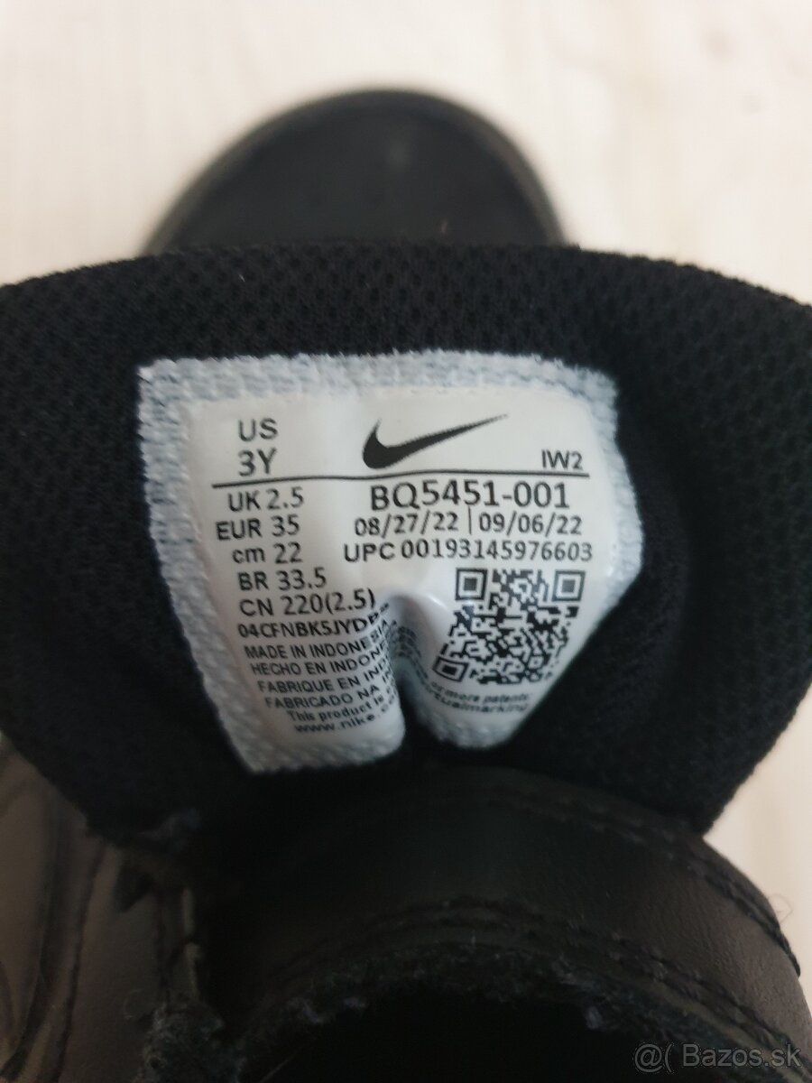 Detské tenisky Nike Borough Low Recraft č. 35 - 5