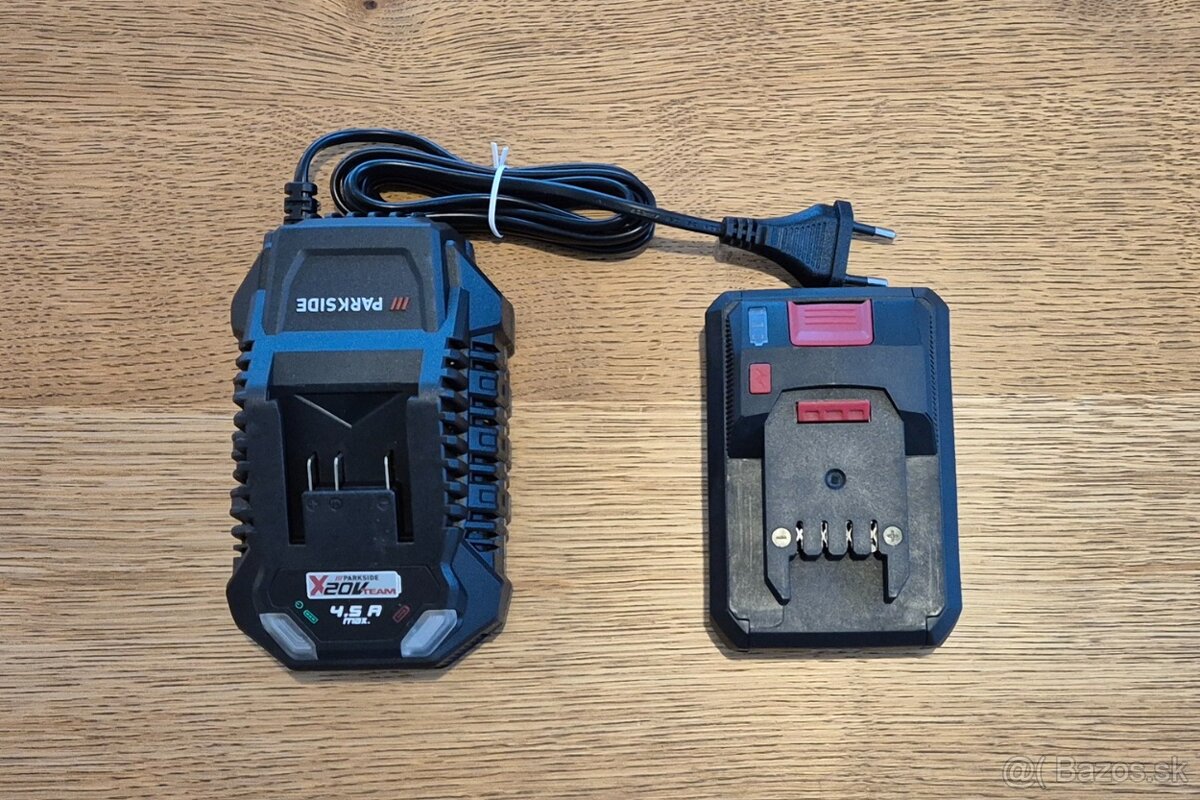 PARKSIDE PERFORMANCE 4Ah Batéria PAPS 204 A1+4,5 A nabíjačka - 5