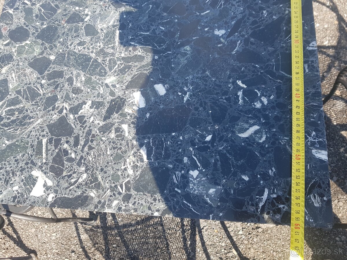 2x mramorový stôl a8 ks stoličku - 5