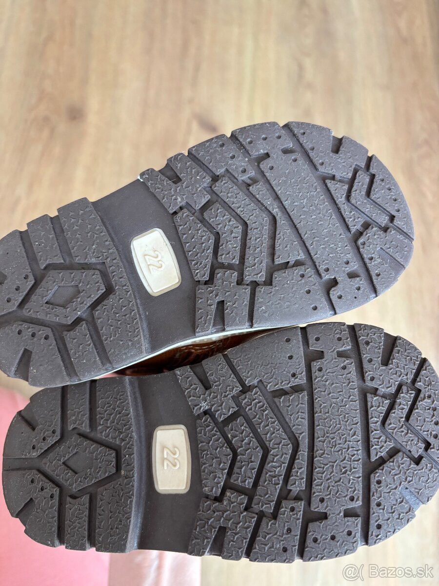 Detské zimné topánky 22 - 5