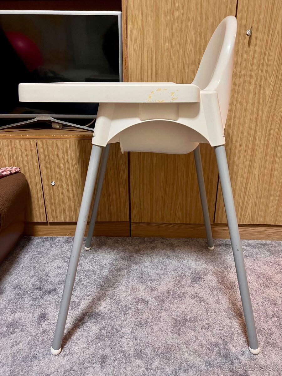 ANTILOP detská vysoká stolička / podnos IKEA - 5