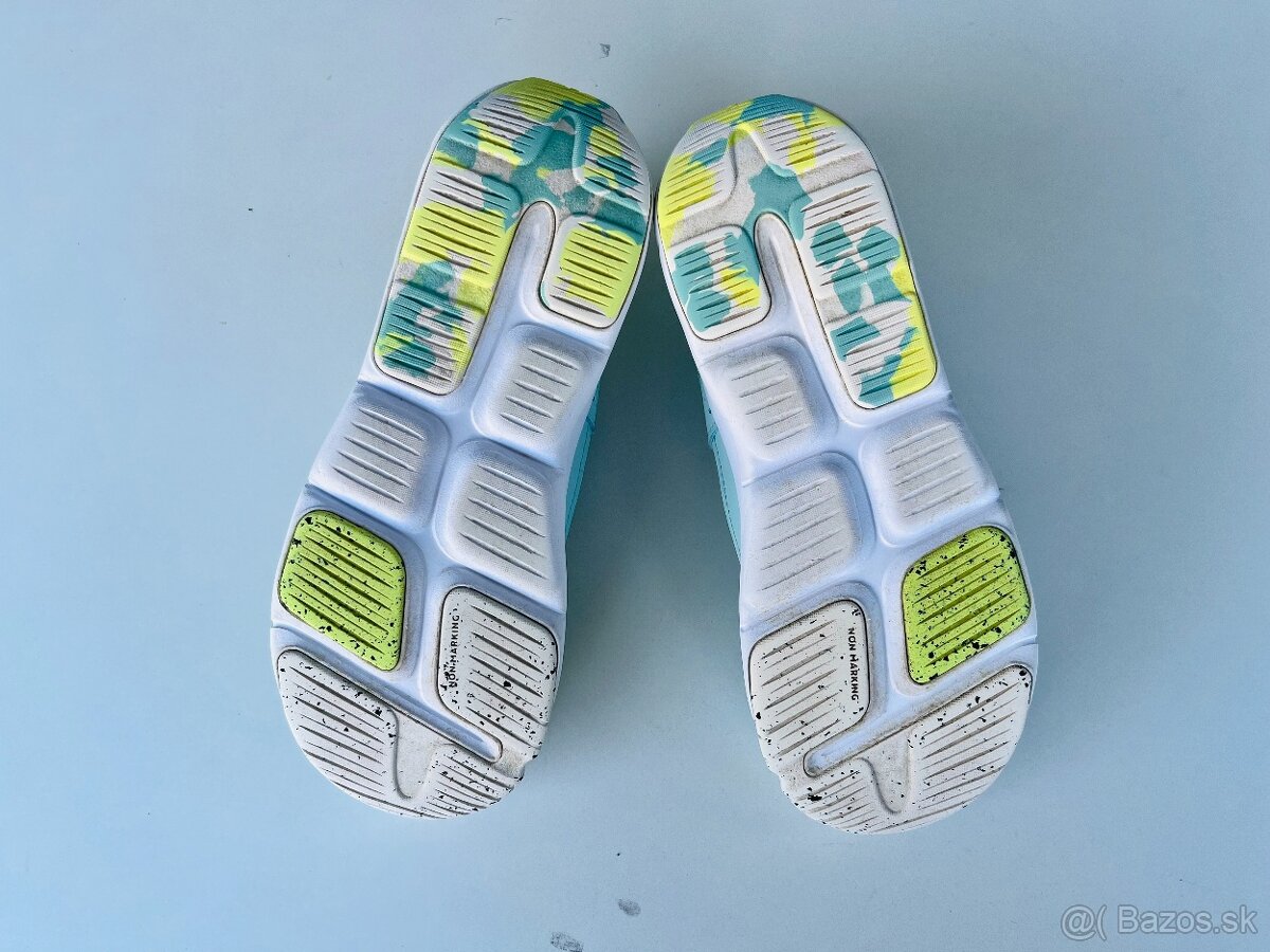 Detská športová obuv na suchý zips tyrkysová - 5