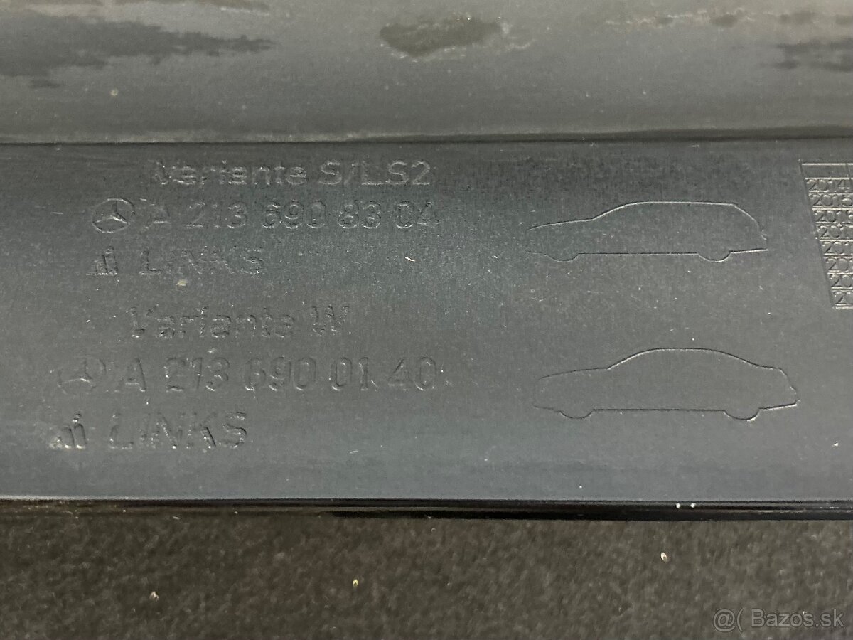 Mercedes E W213 bočné prahy dverí - 5