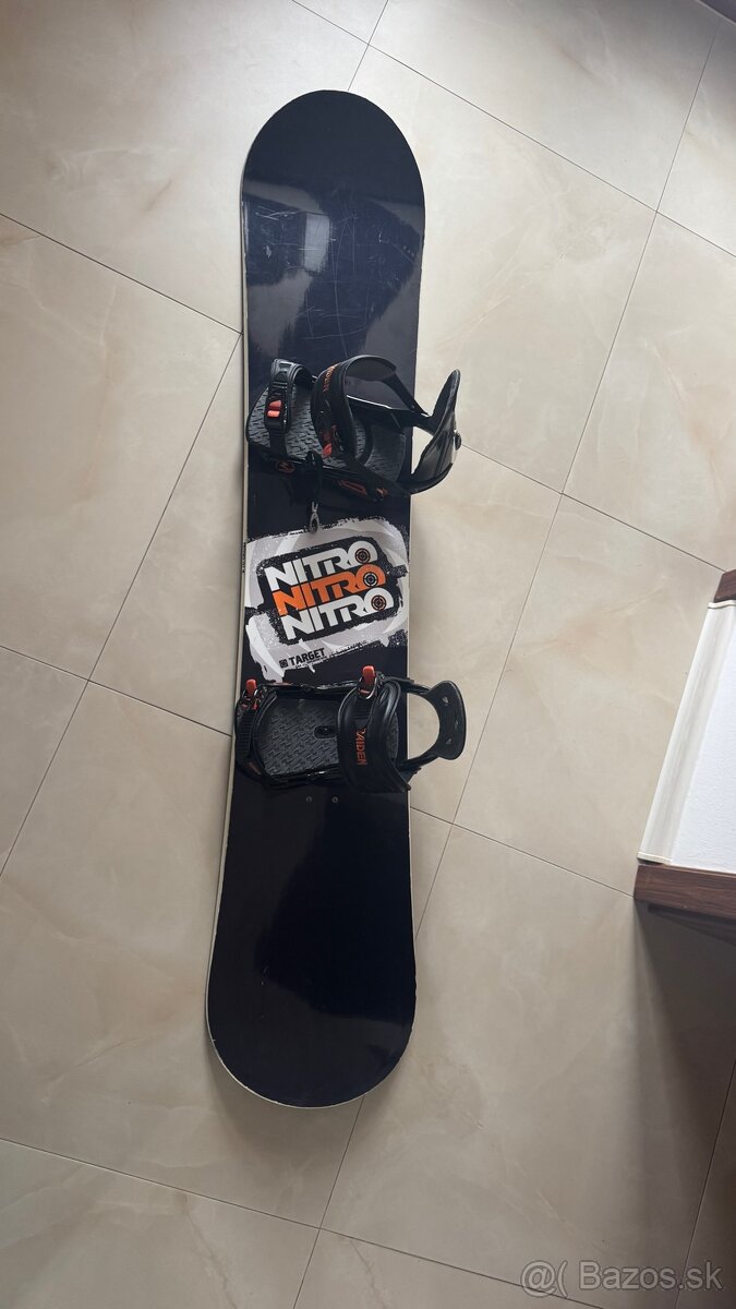 Snowboardový set Nitro Target + viazanie Raiden 157 cm - 5