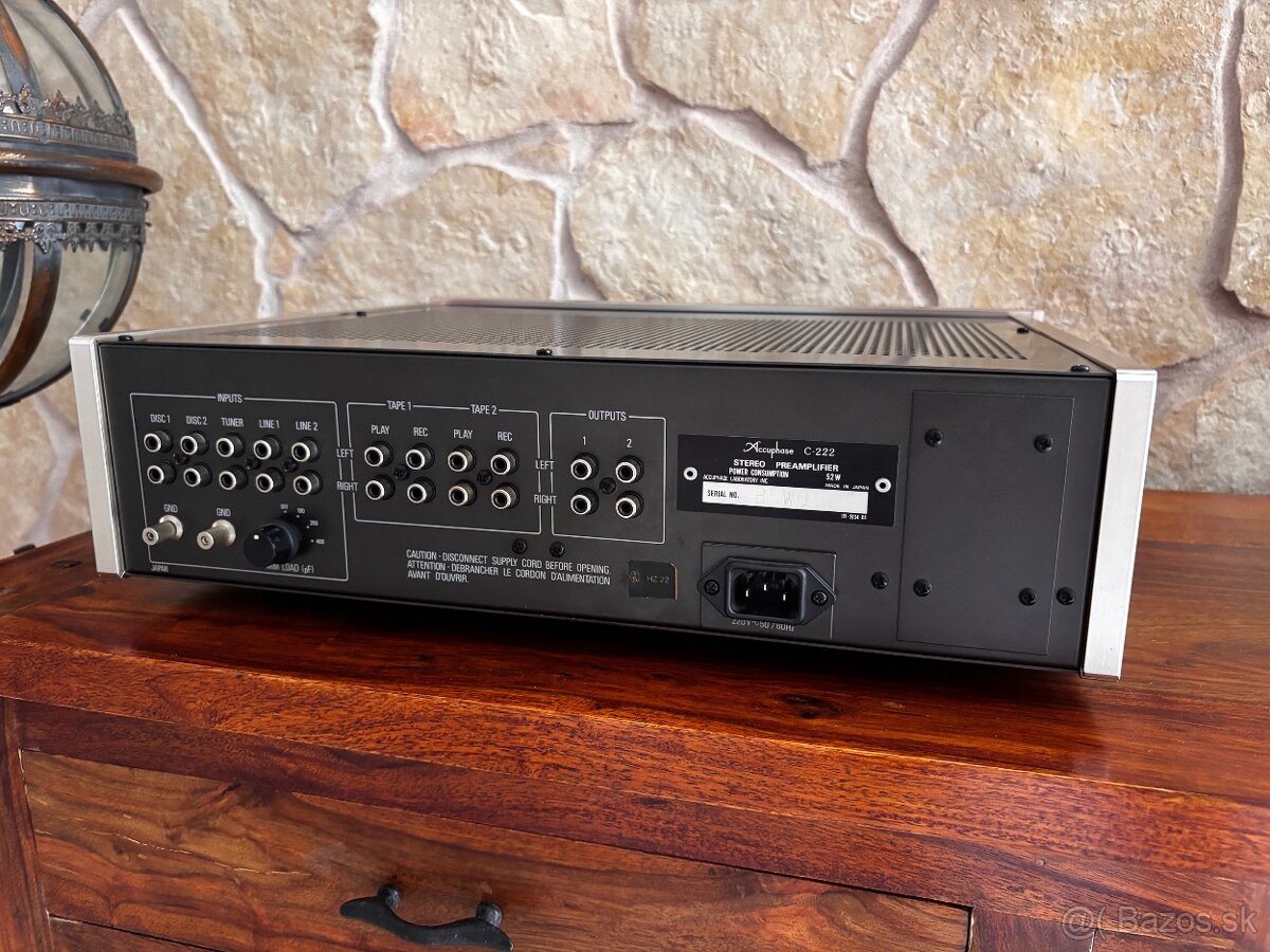Accuphase C-222, predzosilnovac , preamp - 5