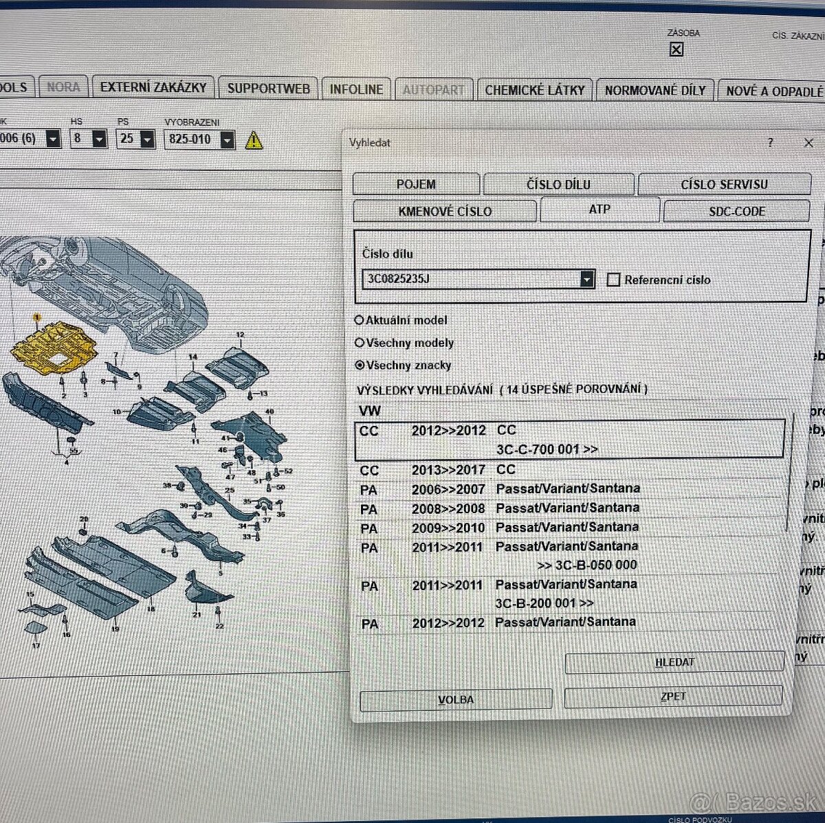Tlmenie protijlukove VW - 5