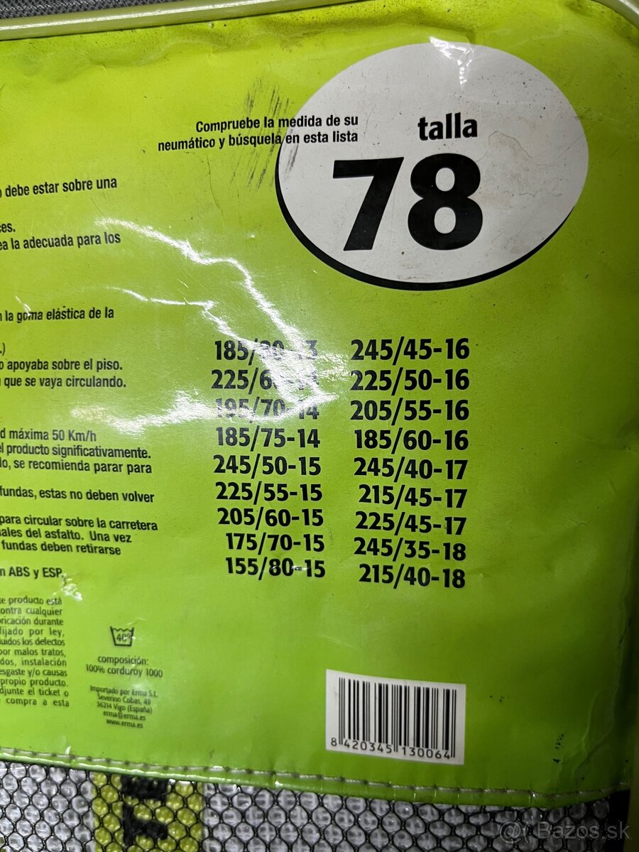 Snehové reťaze Michelin - 5