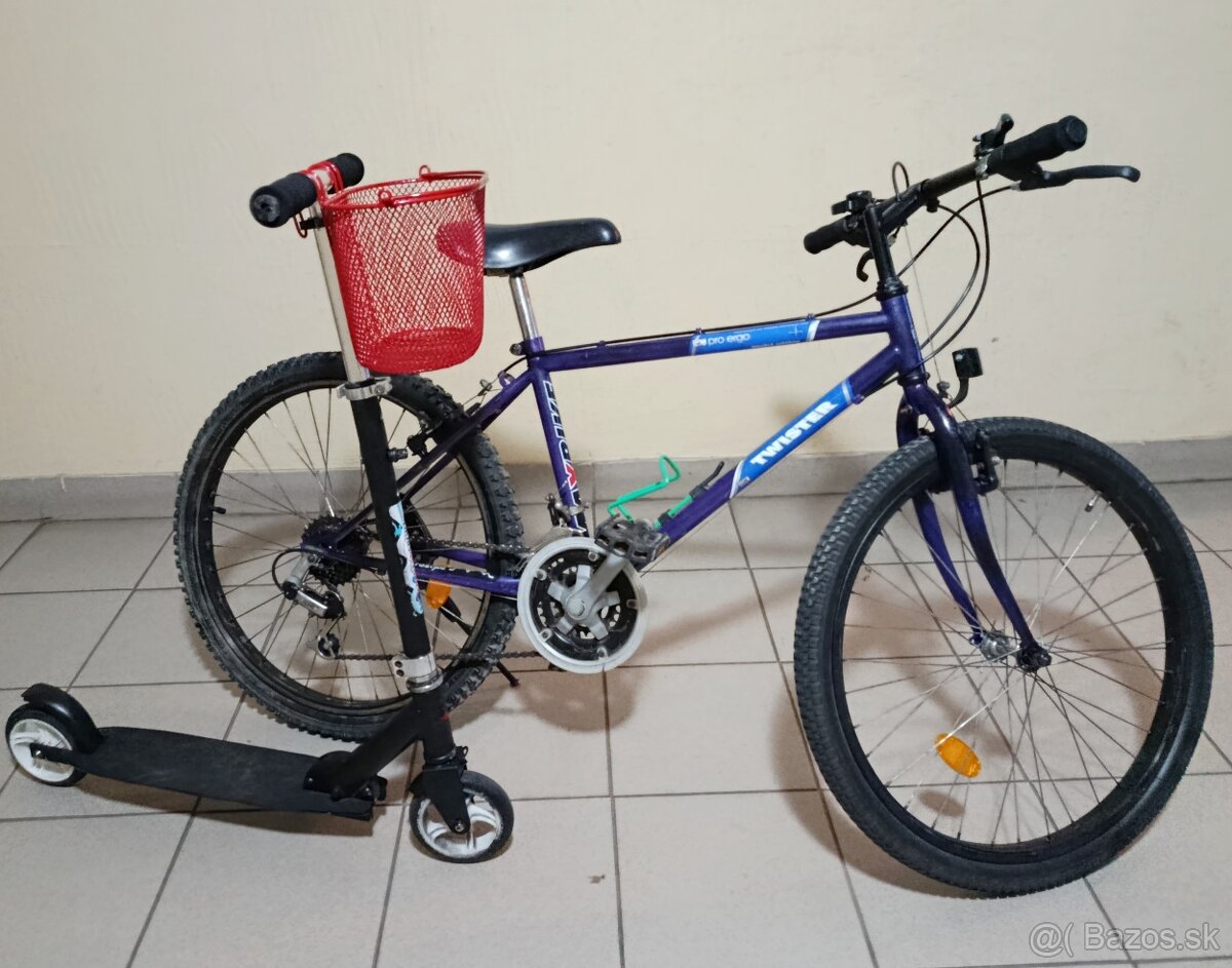 kolobežka s košíkom - 5