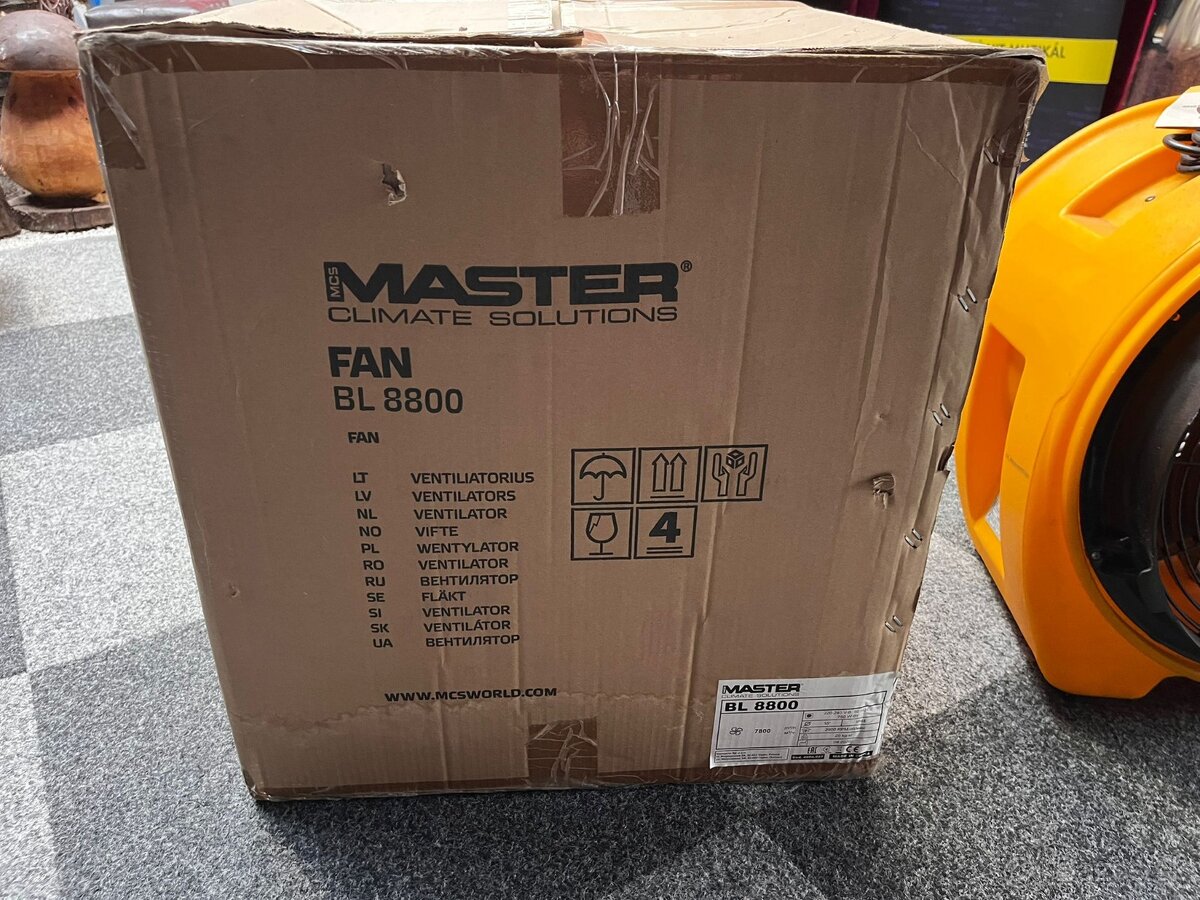 Profesionálny podlahový ventilátor - 5